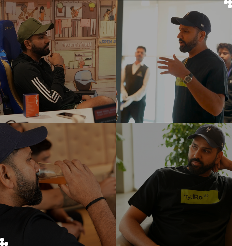 Hydration redefined by Rohit and team